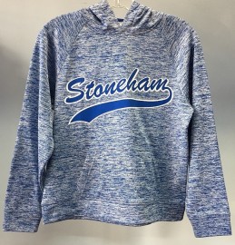Sport-Tek PosiCharge Electric Heather Fleece Hooded Pullover (Stoneham on front) YOUTH & Adult Sizes Available
