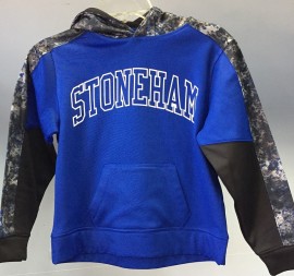 Sport-Tek Sport-Wick Mineral Freeze Fleece Colorblock Hooded Pullover (Stoneham on front) YOUTH & Adult Sizes Available