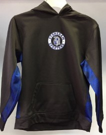 Sport-Tek Sport-Wick CamoHex Fleece Colorblock Hooded Pullover (Circled Stoneham Spartans with Spartan Head) YOUTH & Adult Sizes Available