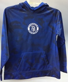 Sport-Tek Sport-Wick CamoHex Fleece Hooded Pullover (Circled Stoneham Spartans with Spartan Head) YOUTH & Adult Sizes Available