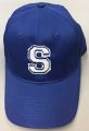 Port & Company Unstructured Sandwich Bill Cap w/Embroidered ("S" Logo/Blank Back)