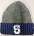 NE904NP - New Era Colorblock Cuffed Beanie w/Embroidered Logo ("S" Logo on cuff)