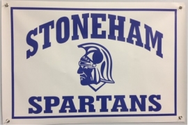 Stoneham Spartan Vinyl Banner 