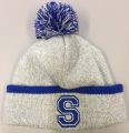HW60 - Pennant Tiptop Beanie w/Embroidered "S" Logo on cuff.