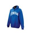 Stoneham 9 oz Hooded Sweatshirt w/Full Front (Available in Royal OR Grey)