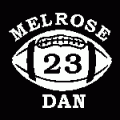 Melrose Football Vinyl Window Sticker