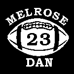 Melrose Football Vinyl Window Sticker